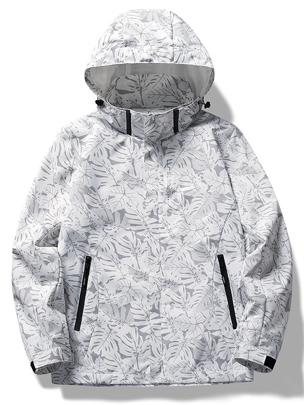 春秋季单层户外冲锋衣男士夹克外套防风防水登山服女一件代发6266