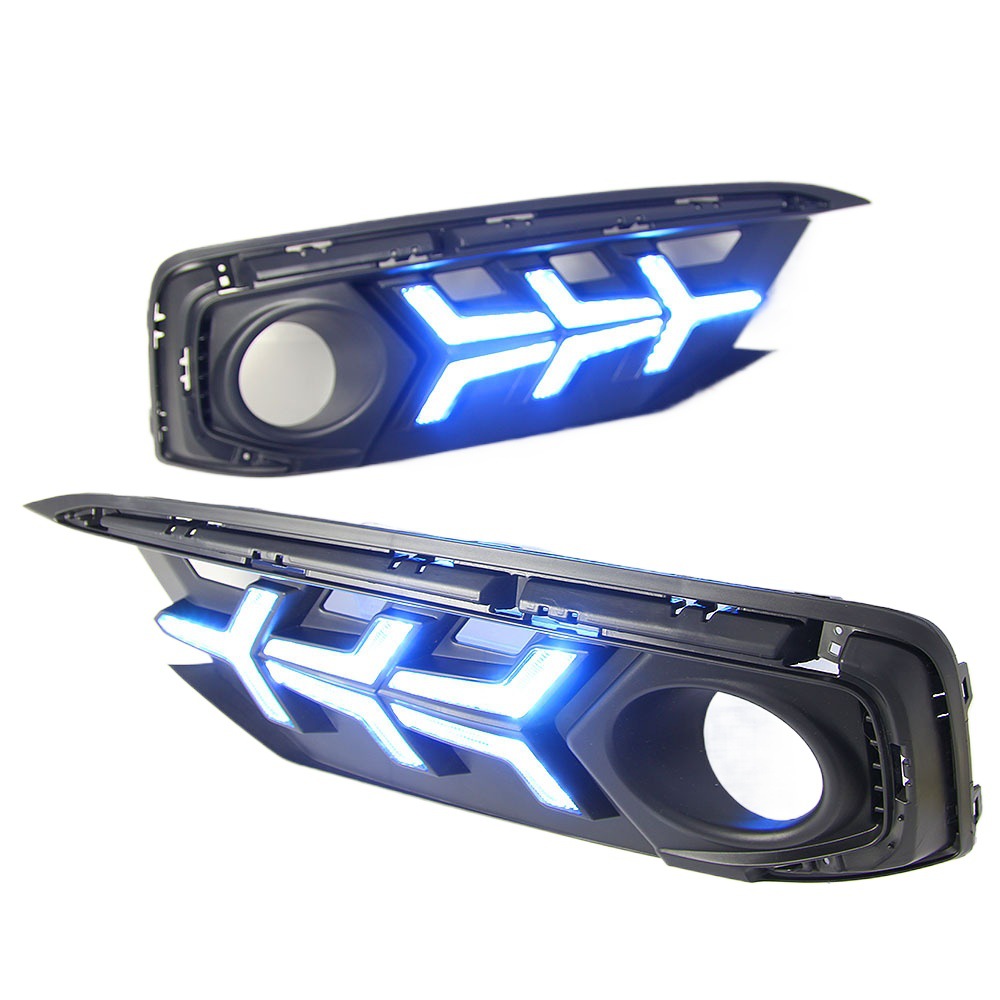 Adecuado para Honda 10 ª generación cívica luz corriente diurna 10 ª generación aviones cívicos streamer luz corriente diurna 3 colores