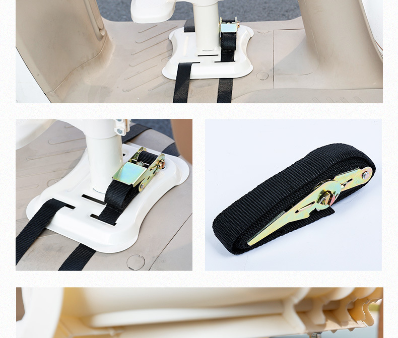 Electric Vehicle Child Seat Front-Mounted for Yadea, Aima, and Tailing Motorcycles and Electric Scooters, Safe Seat for Kids and Babies