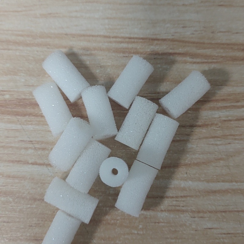 圆柱形泡棉小柱子防尘鼻塞绵填充海绵圆柱粗孔海绵柱吸水海绵片
