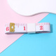 White background Scarlet Letter 2cm wide 2 meters long city ruler