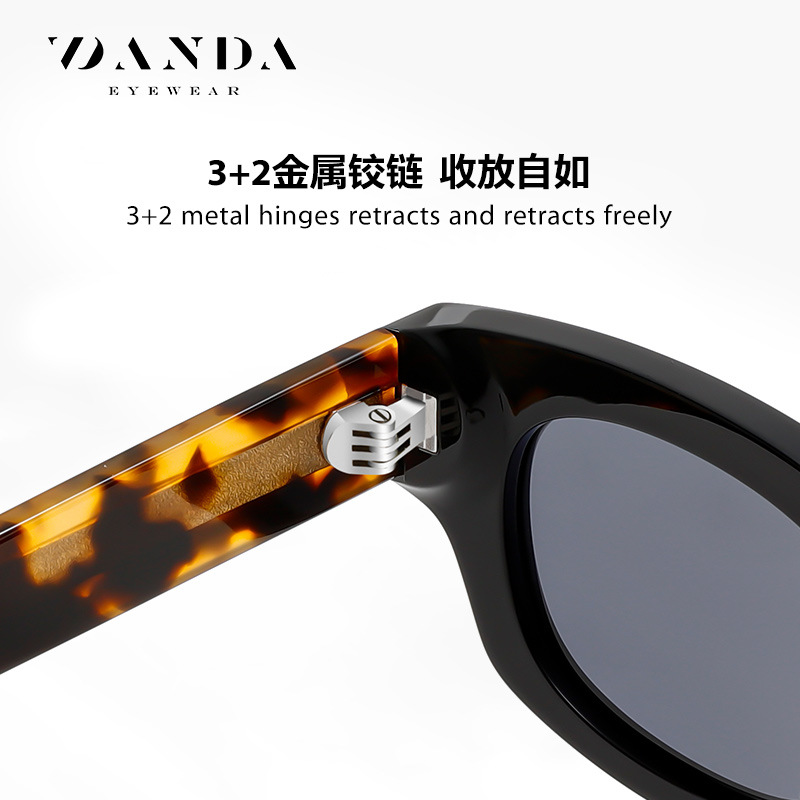 Nuevas gafas de sol polarizadas S32127 Gafas de sol de tablero de tiro callejero al aire libre de moda Gafas de sol para hombres y mujeres con el mismo estilo