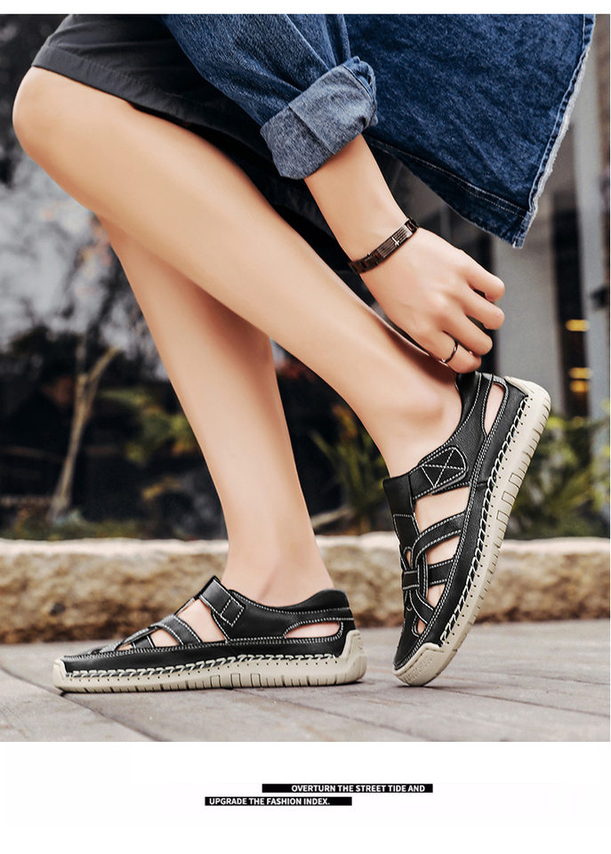 Dép sandal nữ quai ngang đế bằng dệt mềm nhẹ chống trượt đi biển — 2509 màu, 2509 màu hồng, 2509 quả mơ, 2509 xanh chi tiết 12