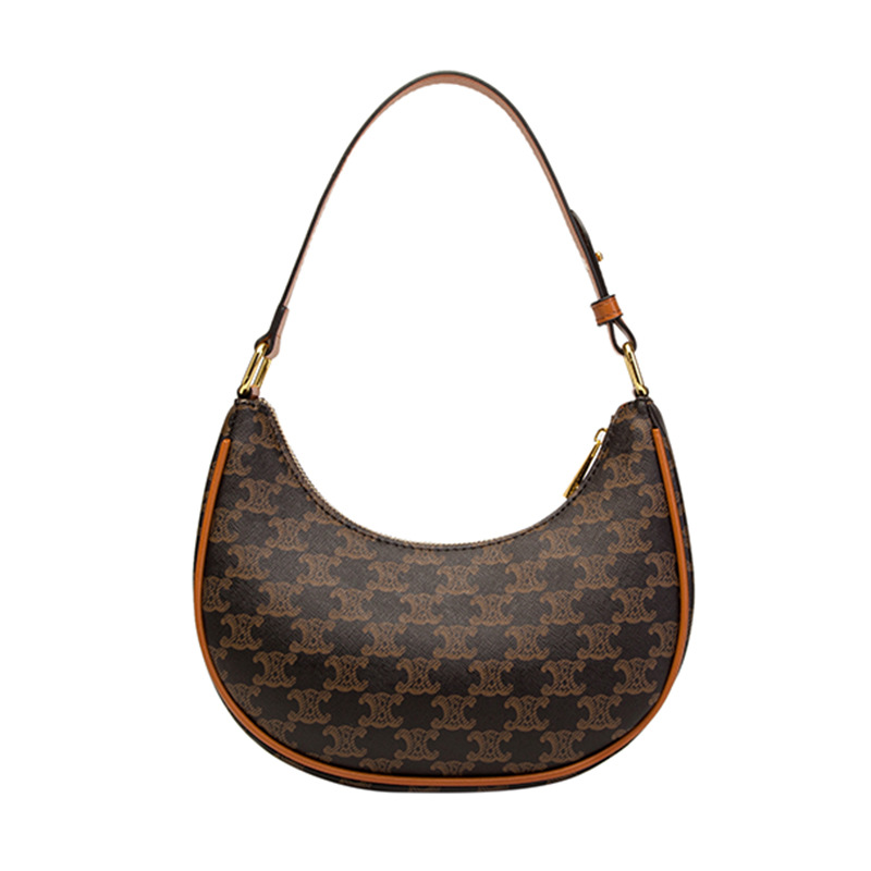 2023 nuevos triunfos retro bolsos bajo las axilas bolsos de luna bolsos de moda bolsos de hombro con flores antiguas bolsos de palos franceses