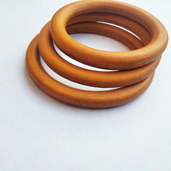 Cowhide Bracelet, Circle of Life, Tochigi Saddle Leather, Seamless Bracelet, Handmade, Smooth, Visible Grain, Nautical Jewelry