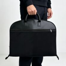 手提悬挂外出两用高端西服袋商务防泼水西装套高定服装包装防尘罩