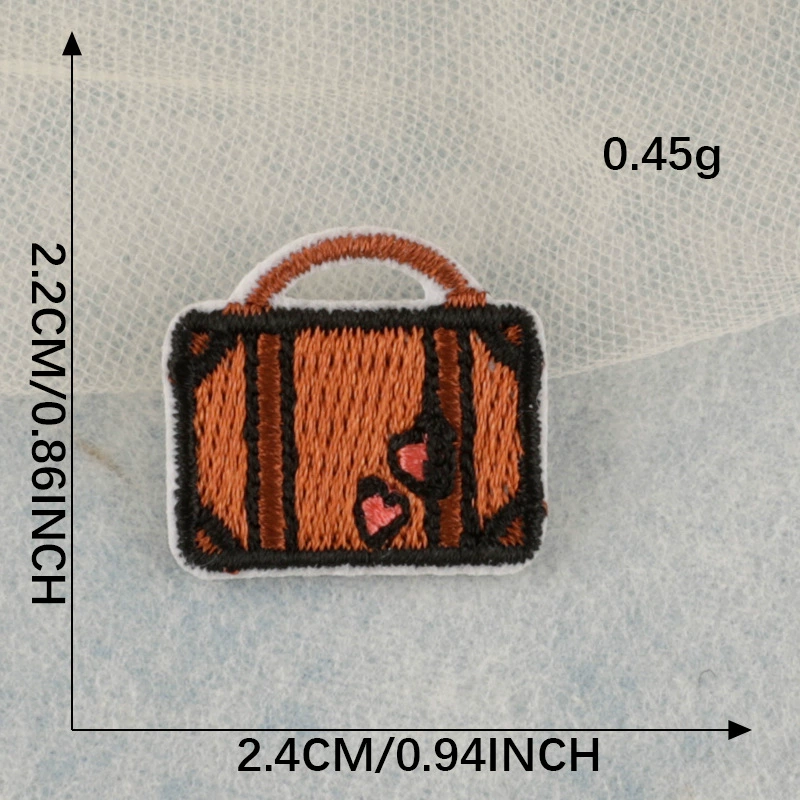 Декоративные изделия для хозяйской сумки (ручная работа) embroidery 한국Wappen оригинальная мультяшная зверьковая еда клеевая нашивка тканевая нашивка