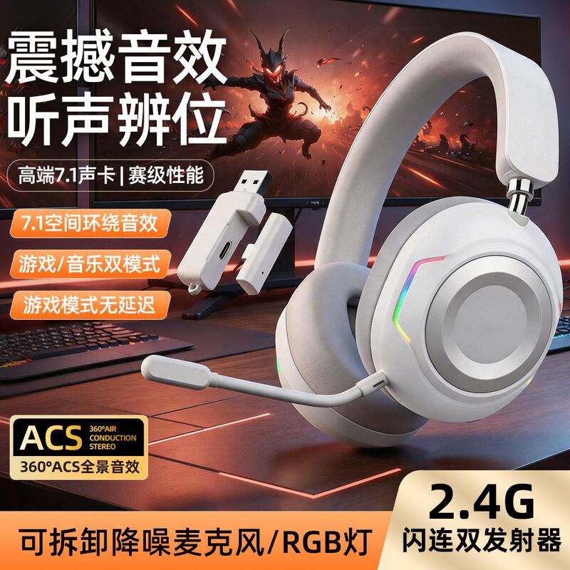 Delta-Specific Gadget with No Delay, 2.4g Head-Mounted Bluetooth Headset for Mobile Phones and Tablets, Wireless Headset Delta-Specific Gadget with No Delay, 2.4g Head-Mounted Bluetooth Headset for Mobile Phones and Tablets, Wireless Headset