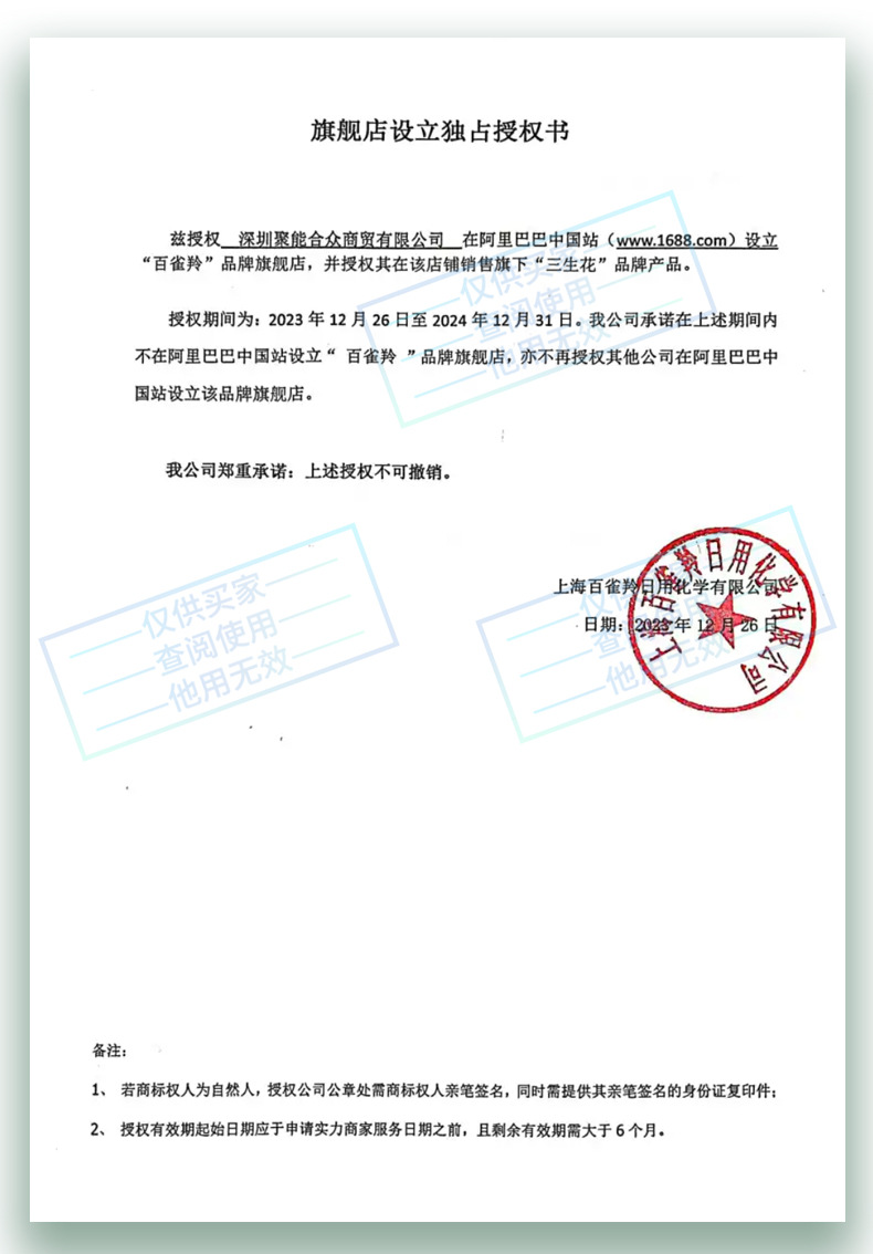 独占授权