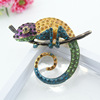 Yanglei New Pin Diamond Drops of Drinking Oil Color Trim Trimary Dragon Trip Cross -Overseas Trade Lizard