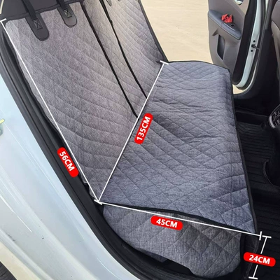 Seat cushion, seat cover | comfortable car pet cushion - gray