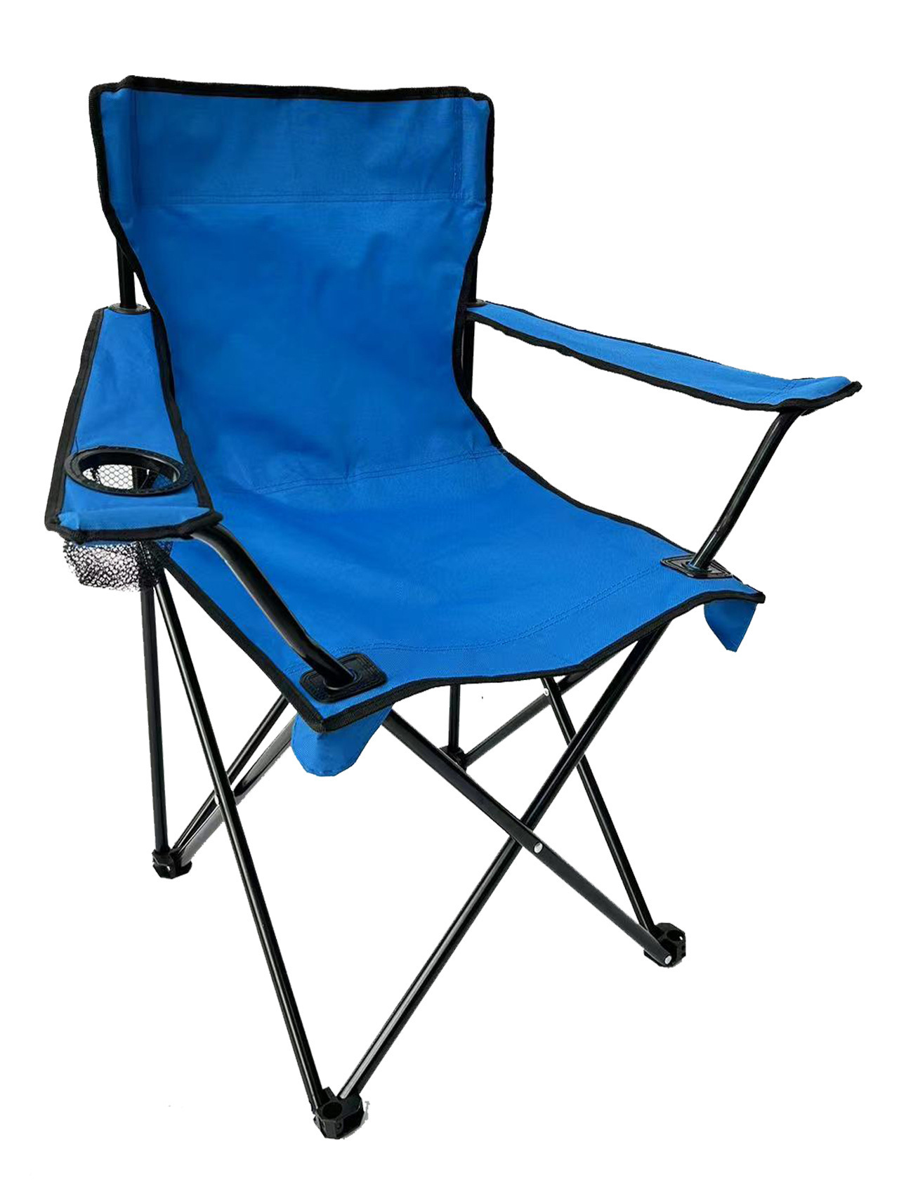 silla plegable al aire libre acampamiento portátil respaldo reposabrazos silla plegable acampamiento taburete de pesca silla de playa de tela de Oxford