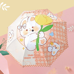 子供用傘、晴雨兼用、かわいい折りたたみ傘、女子学生日焼け止め傘、高価値日傘、日傘卸売