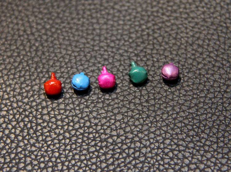 彩色电镀diy铃铛