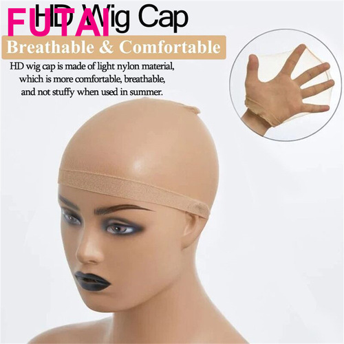 Foreign Trade HD Wig Cap Breathable Hairnet Xuchang Synthetic Hair Accessories Net Cap