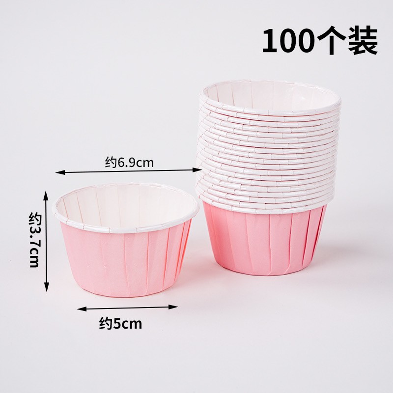 Día de la Madre Bowknot 4 cajas de vasos de papel portátiles Plug de decoración de pasteles Caja de embalaje de postres de mamá