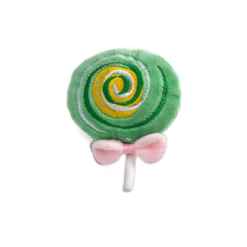 New Love Lollipop Cotton Doll Handmade DIY Hairpin Plush Brooch Accessories Material Keychain Pendant