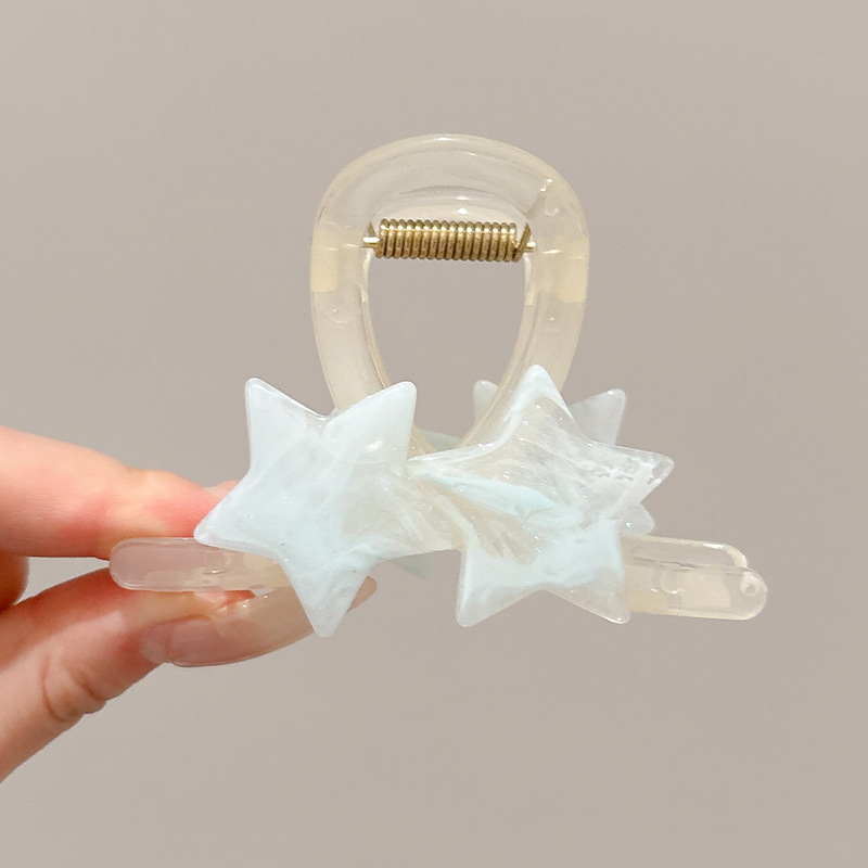 Clip de dibujos animados lindos y interesantes para mujeres 2025 nuevo estilo de alto nivel de tiburón clip de cabello clip de cabello de cabeza