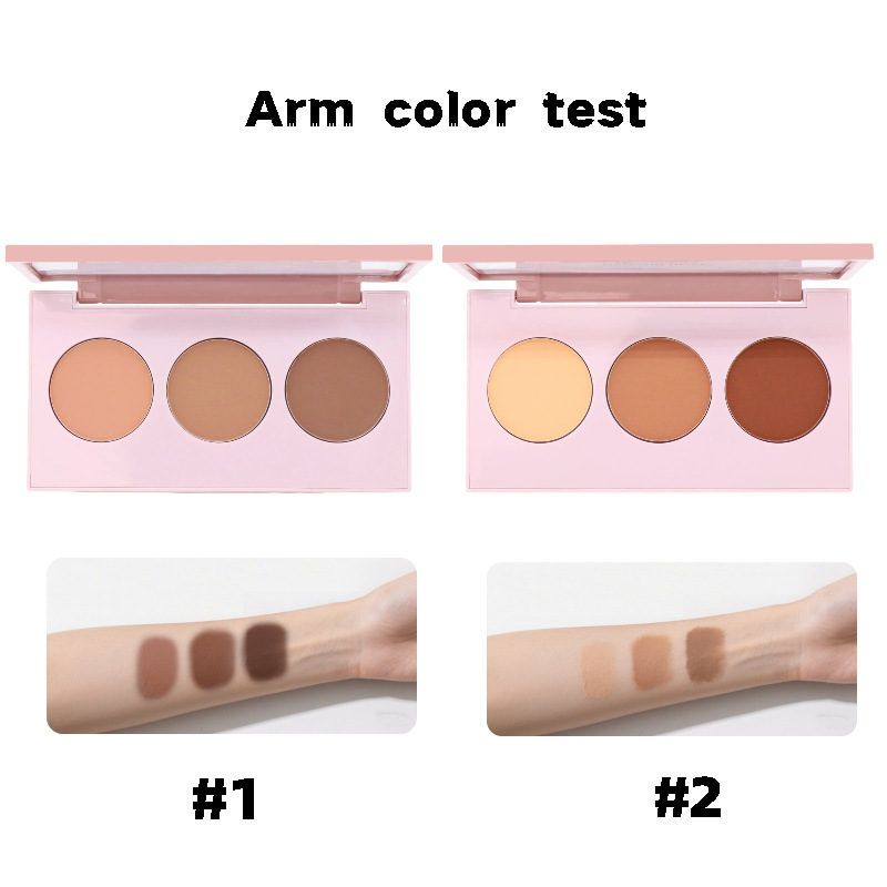 Universal Makeup Palette - Highlighter Matte & Side Contour Concealer And Shadow Beauty Cosmetics Set For All Skin Types_voghion.com