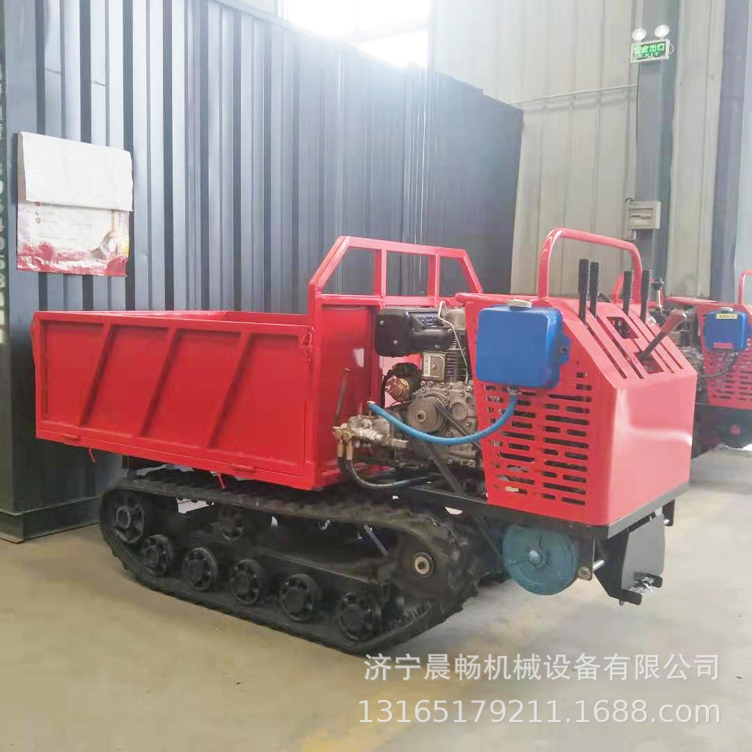 小型手扶履带运输车 工程农用果园爬山虎拖拉机 山地履带运输车