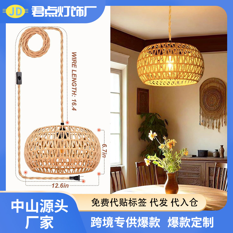 Explosiones transfronterizas dedicadas a Zhongshan lámparas industriales retro estadounidenses de hierro artesanal candelabro de vidrio lámpara de pared lámpara de techo