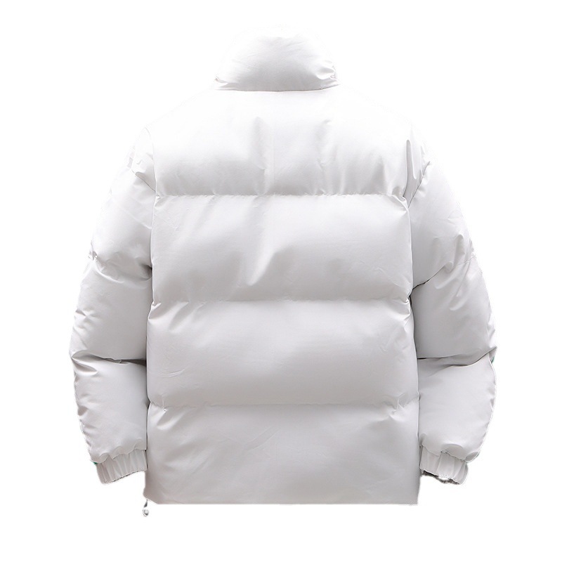 Abrigo de algodón acolchado con forro polar 2023 nuevos hombres de invierno más tamaño abrigo tendencia de la moda engrosado cálido abrigo de algodón acolchado al por mayor