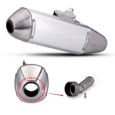 Section Stainless Steel Crf230 — Motorcycle exhaust pipe