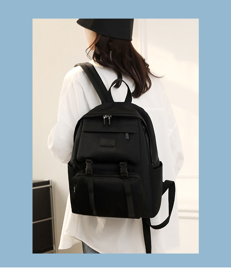 Colorful Fox large-capacity travel Backpack, women's fashionable and trendy backpack, multi-layer water-resistant schoolbag undefined