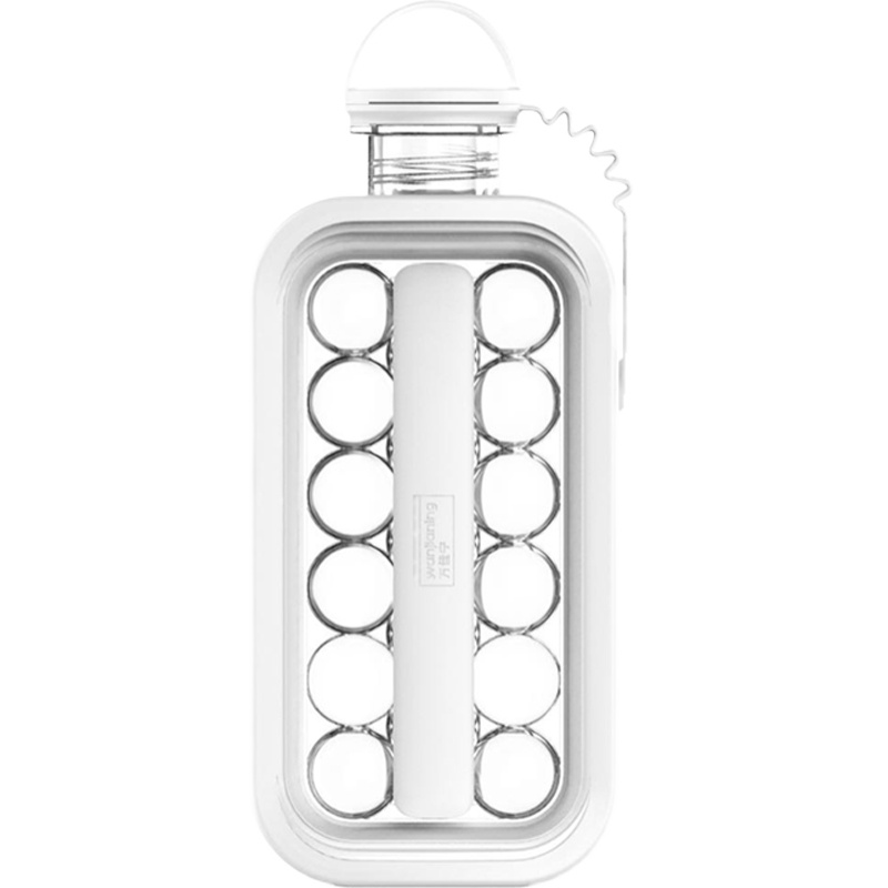 Olla de hockey sobre hielo hervidor de hielo caja de molde de cubo de hielo congelado taza de cubo de hielo esférico rojo neto bandeja de hielo artefacto whisky congelador rápido