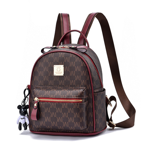  Spring and Autumn New Style Fashion Backpack Women Fresh Korean Style Women's Bag Large Capacity Travel Small Backpack One Piece Dropshipping