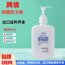 跨境抑菌洗手液去污洗手液医用消证字酒店民宿商用洗手液量批家用