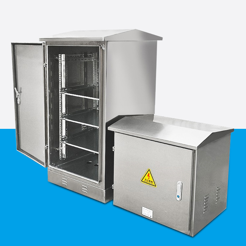 室外不锈钢网络机柜落地24u室内壁挂12u6u9u户外防水功放柜交换柜