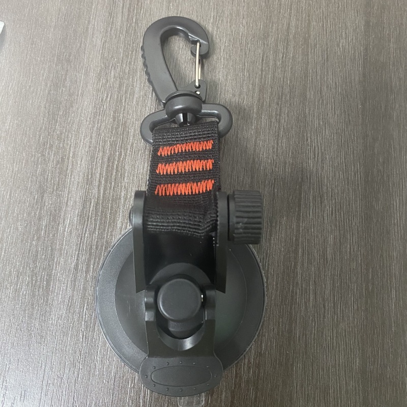 車載テント吸盤家庭用屋外旅行携帯吸盤360度回転登山ボタン強化ナイロンフック