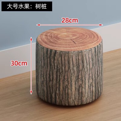 果物の腰掛けのファッション的な布芸の小さい腰掛けのアイデアの家庭用の靴の腰掛けを交換します。|undefined