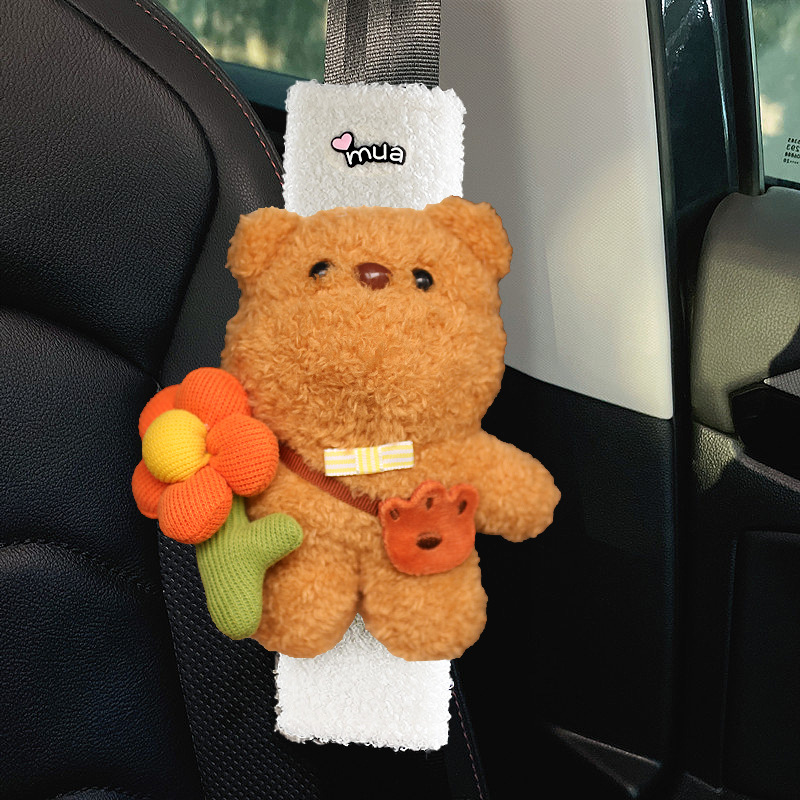 Funda Protectora para Cinturón de Seguridad de Poliéster para Auto