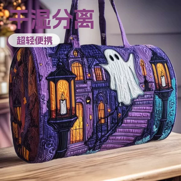 Cross-Border--3D New Style Independent Travel Bag with Fashionable Digital Print, Women's Yoga Bag, Handbag