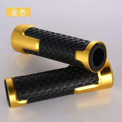 Multi-Color Yamaha Grips, Motorcycle Handle Cover - 318-handle-glue-gold
