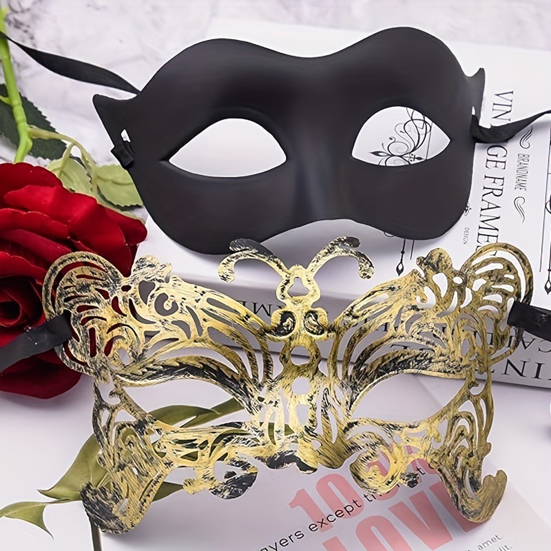 32 個のホット販売レトロ高級ベネチアンボールマスクカーニバルミステリーハロウィンマスクパーティーセット|undefined