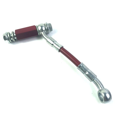 Other brake systems – Motorcycle universal brembo Brembo/RCS - red-double-through-15cm-tubing-with-screws
