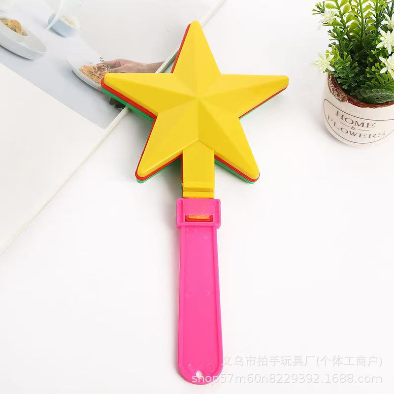 新しい五芒星クラッシャー、クラッシャー、クラッシャー、応援小道具、パフォーマンス小道具、ハンドクラッシャー、コンサート|undefined