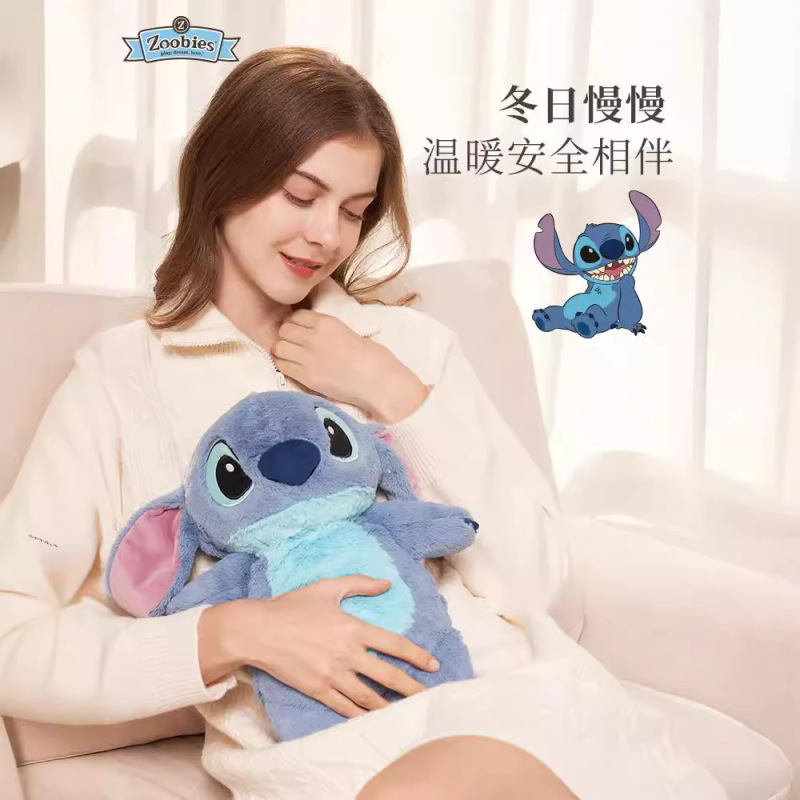 正規品zoobiesディ4ニ香りいちごベアスティッチ湯たんぽぬいぐるみ2合1暖かさ守り冬日|undefined