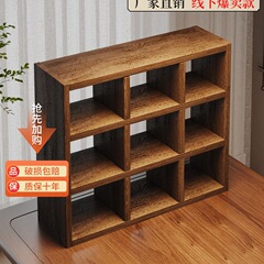 实木中式博古架小型桌面茶具置物架子茶桌茶台茶室摆件展示格子架
