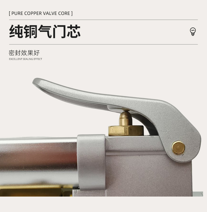 Digital display car tire pressure gauge, truck inflating gun, high-precision tire pressure gun, air pressure gauge, tire inflating gun