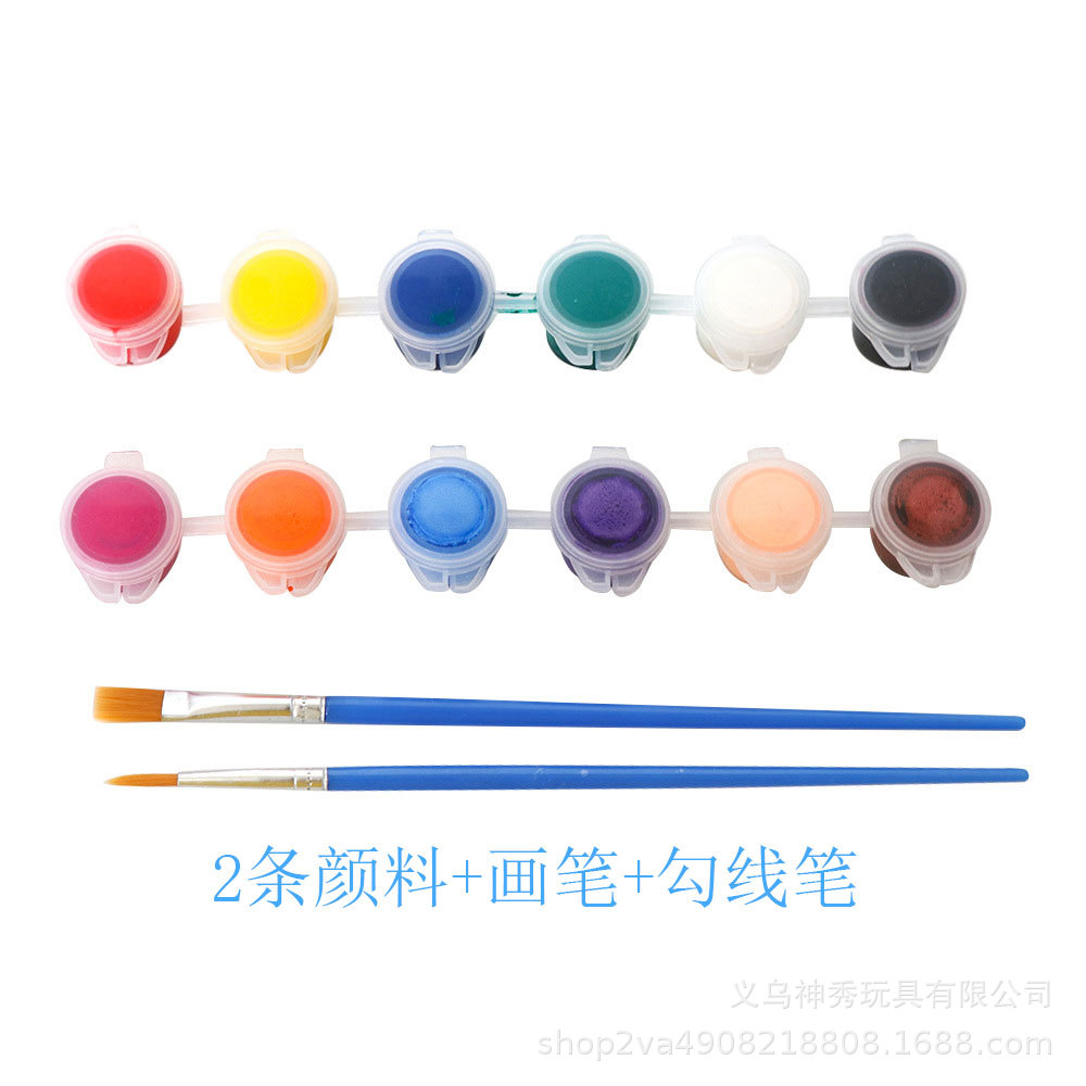 Gouache pigmento pintura pluma cubierta acuarela pintura al óleo pintura acrílica para estudiantes arte cepillo gancho pluma botella de inyección de tinta