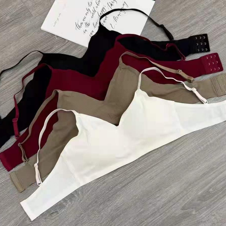 6675 # inventario desnudo de moda pegado pegado se reúne el pecho sin marcas de hebilla trasera sujetador de hielo ultra delgado sin acero