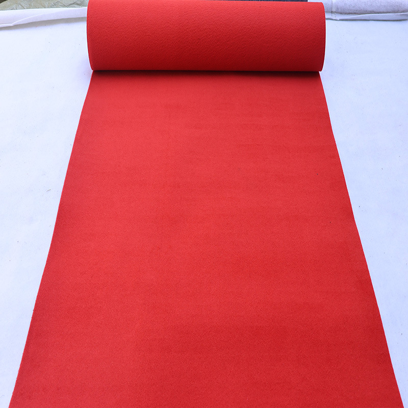 Alfombras de lana gruesa alfombras desechables de boda oficina de la empresa alfombras de planta directa se pueden cortar alfombras de lana