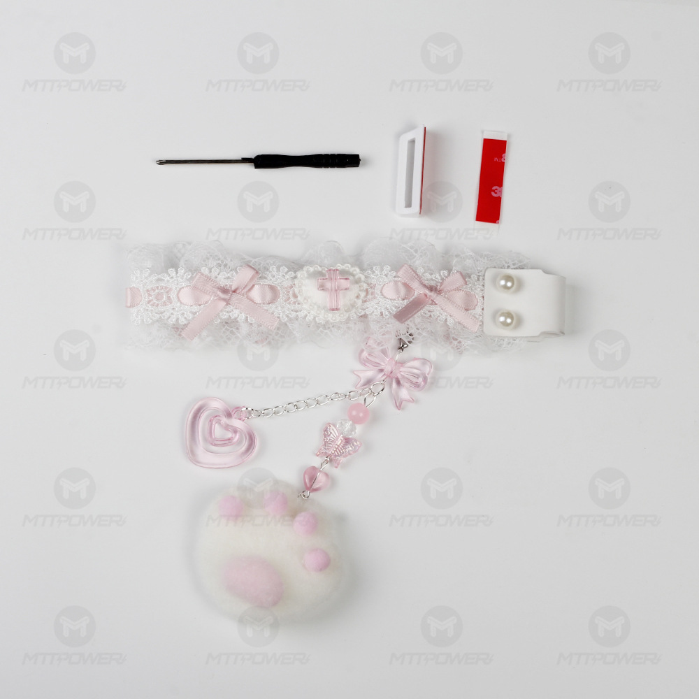 Caballos de teclado de encaje con hebilla teclado decorativo hecho a mano accesorios de teclado wootingATKDIY universal transfronterizo