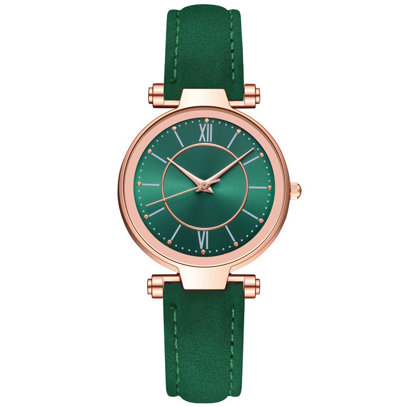 Deseo reloj de moda de las mujeres de alto grado nicho de temperamento nuevo reloj de mujer rueda de sol romana dial personalizado