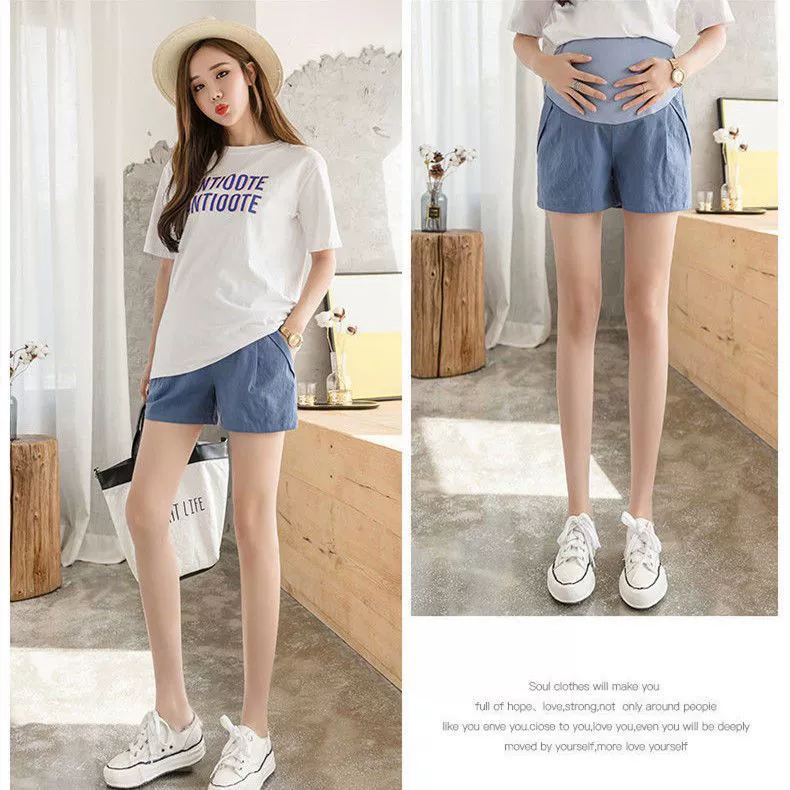 Летние брюки, модные шорты, леггинсы для отдыха для беременных, летняя одежда, оверсайз