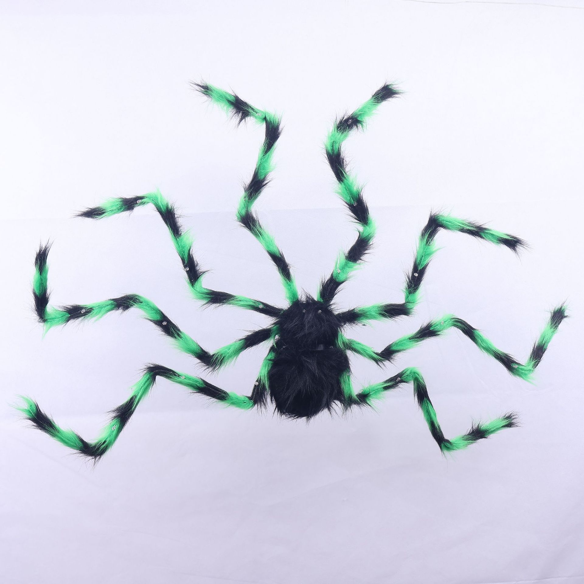 Araña luminosa de Halloween Decoración de Halloween Araña Fiesta de vacaciones Decoración de terror Ojos Araña luminosa Personalización